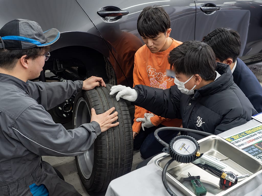 20250125_自動車整備士体験会_マツダ自動車整備士専門学校_神戸_MASTeC_神戸マツダ_18