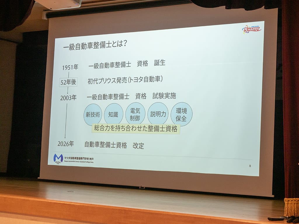 20250125_自動車整備士体験会_マツダ自動車整備士専門学校_神戸_MASTeC_神戸マツダ_23