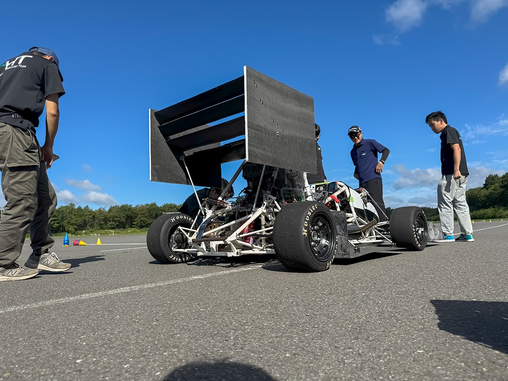 20250831_学生フォーミュラ_北海道大学_いすゞ北海道試験場_01