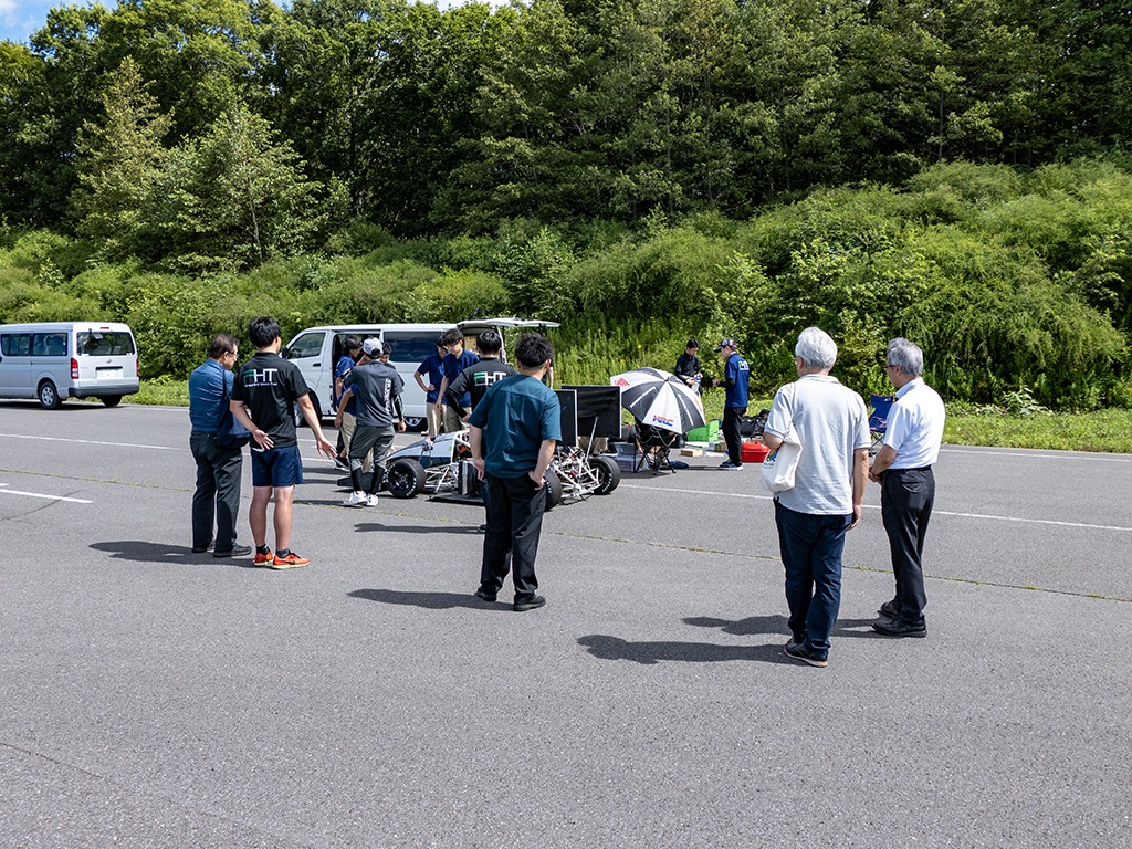 20250831_学生フォーミュラ_北海道大学_いすゞ北海道試験場_23