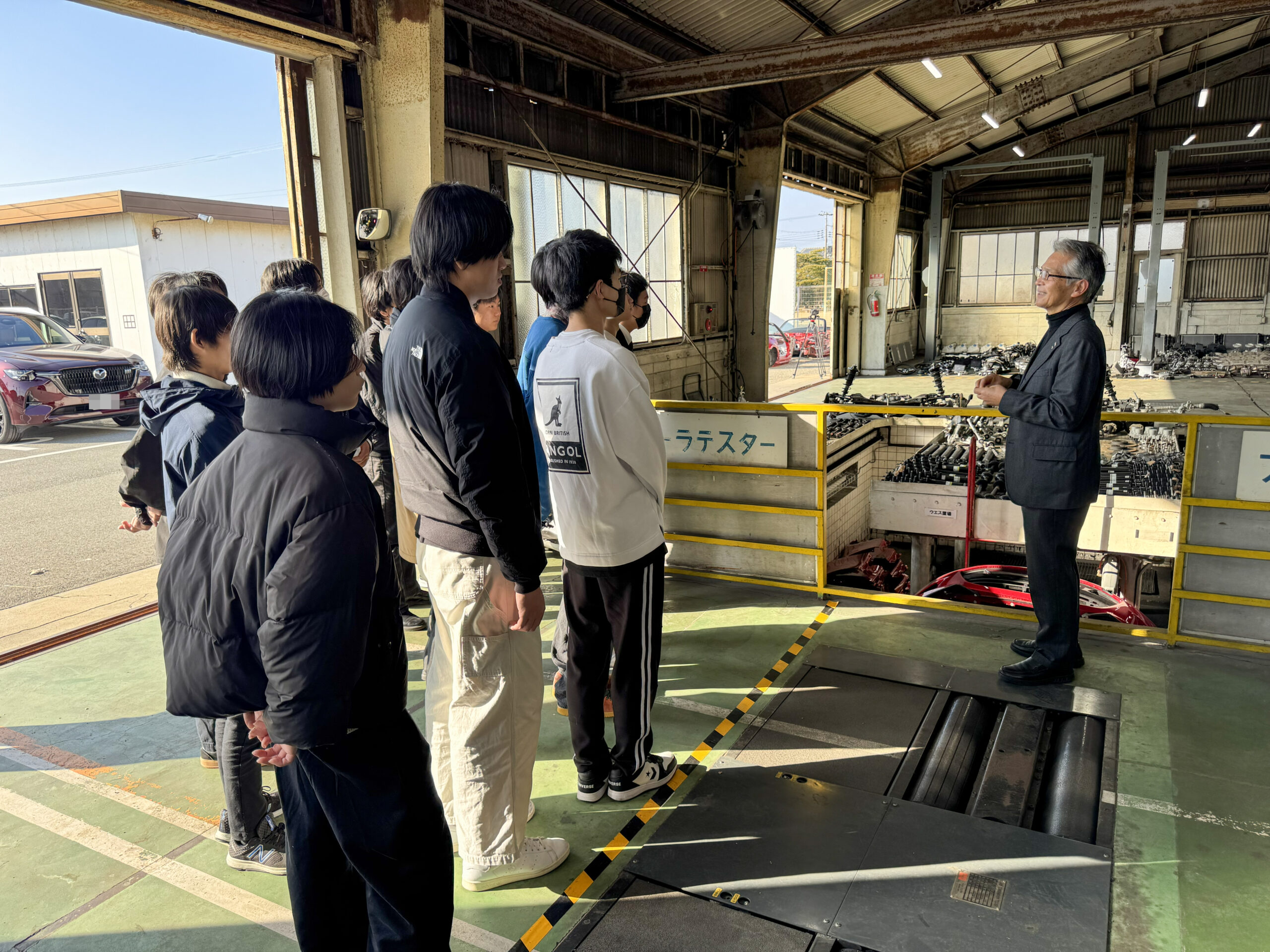 20260131_自動車整備専門学校_MASTeC-kobe_teardown_roadster_07