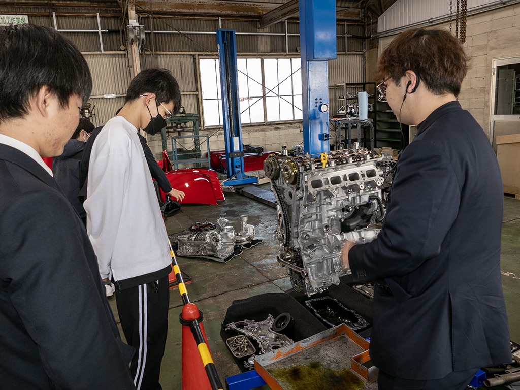 20260131_自動車整備専門学校_MASTeC-kobe_teardown_roadster_17