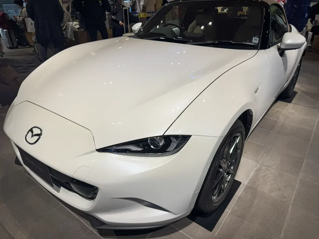 自動車整備専門学校「mastec kobe」で用意されたロードスター